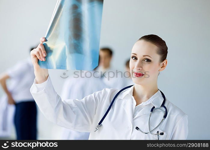 Young female doctor