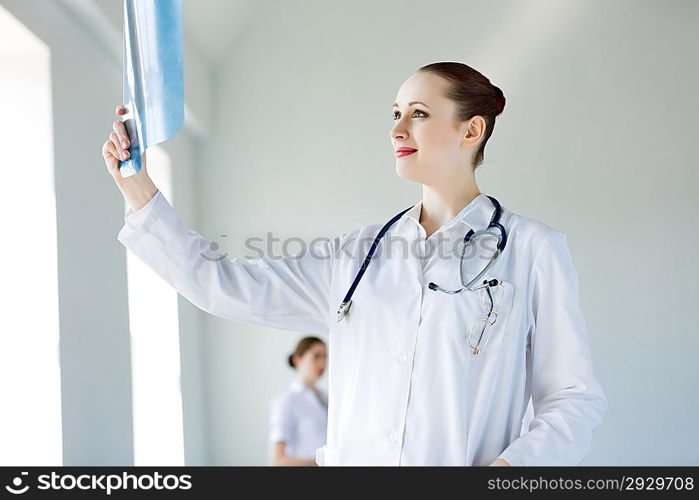 Young female doctor