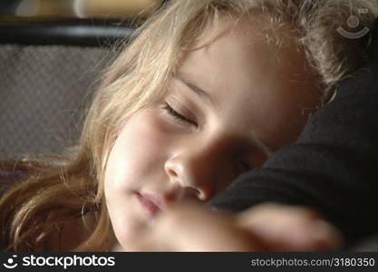 Young girl sleeping