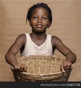 young girl with straw basket 2