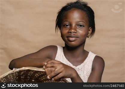 young girl with straw basket 4
