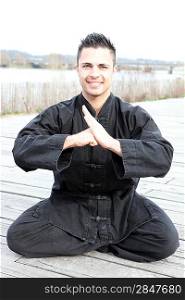 young kung-fu teacher