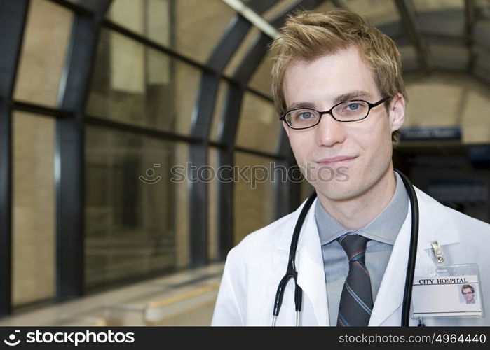 Young male doctor