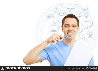 Young man in blue shirt brushing his teeth. Z7+pOiRPAjR6xafPYkYbA2llwP5tADUfjRKINb6iQ8VRKi35K5SIwxtYGNtpNmIbeLWD64gzl360JHTHVRoxrk6+ZiixPiM/tG3biZ3QrAZStyPUk8JkSJE9+X5I/keT6rVDSdu+Mm1IEbwjFPlfSYOJtcxkuhbzj3b4zDjcEf9jhMIiDNxx2A65DdWHCm5It6KiPVmaAWWoujM8CQwu8VGOeIkUVmWSDOXZb+9fxugQ5tMATUrY5nsPwNpmBbUW4I57daAUZNVeV3X6iJitNM6bdBNcUqFU/PhbnpjycOwZnMCzABb3Ol9iwpJ9fcXP