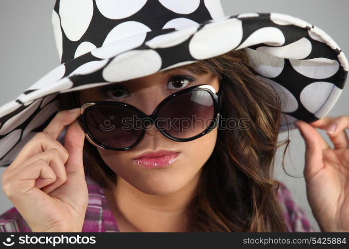 young man with sunglasses