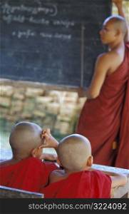 Young Monks in School