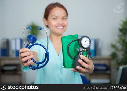 young nurse portrait