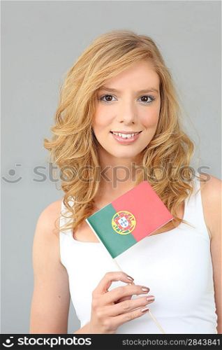Young Portuguese girl