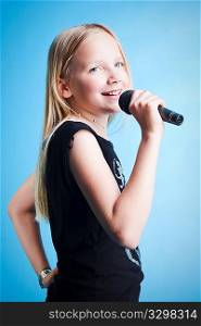 Young singer