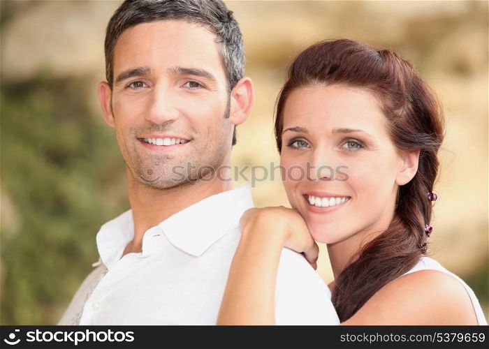 young smiling couple