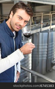 young wine producer