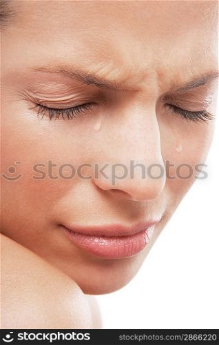 Young Woman Crying
