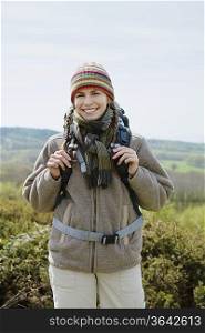 Young Woman Hiking