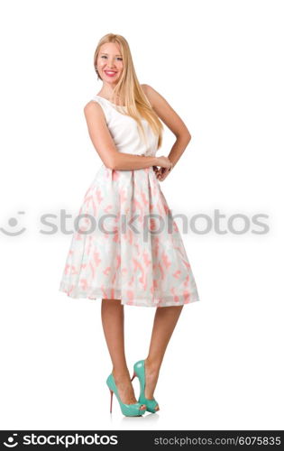 Young woman in fashion concept