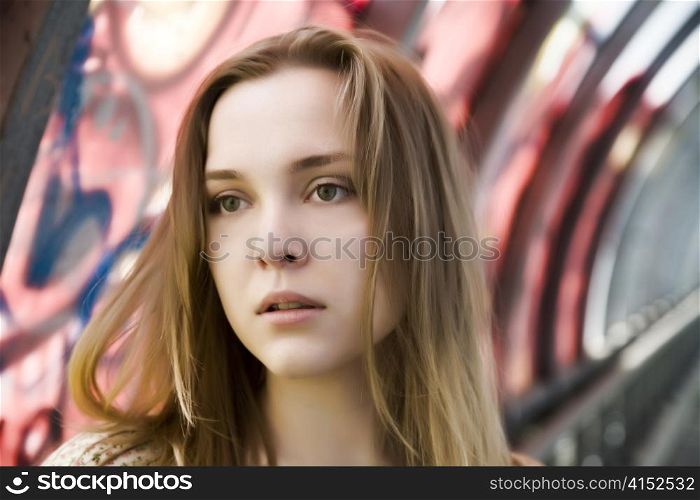 Young Woman In The City