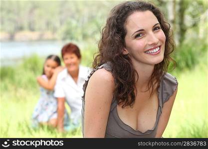 Young woman in the countryside