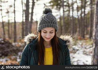 young woman nature 5