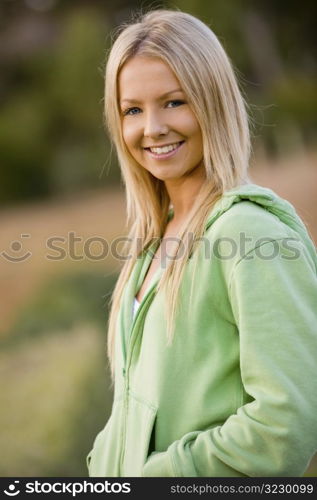 Young Woman Outside