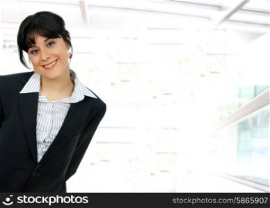 young woman portrait at the office