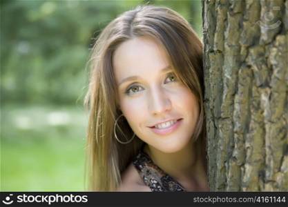 Young Woman Portrait Outdoors