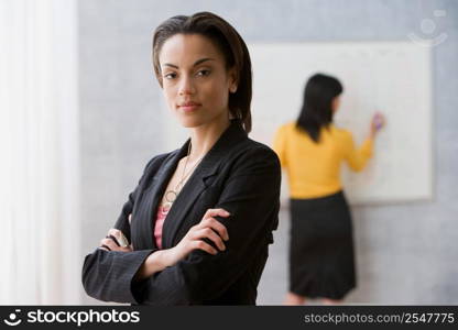 Young woman posing