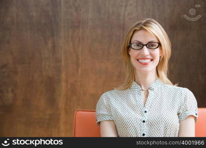 Young woman smiling