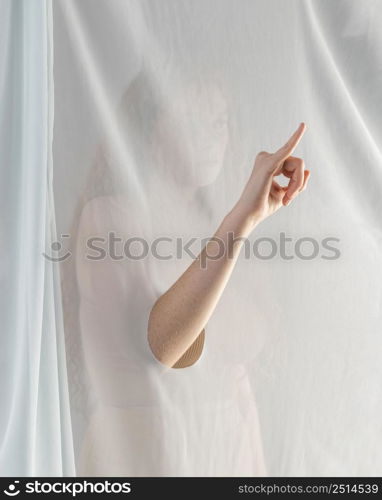 young woman teaching sign language 13