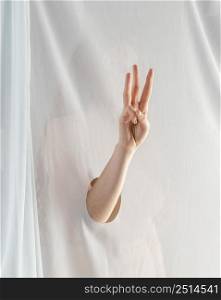 young woman teaching sign language 15