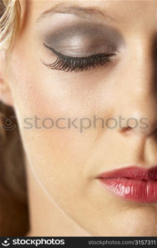 Young Woman With Glamorous Make-Up