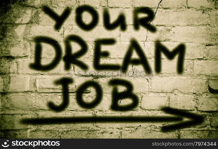Your Dream Job Concept