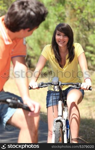 youth on bike