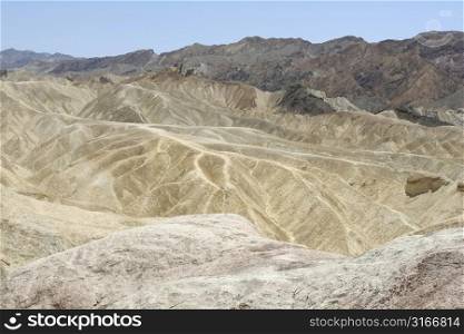 Zabriskie&acute;s point Death Valley, California