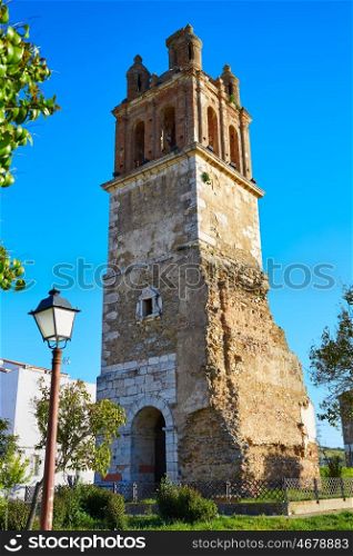 Zafra Torre San Francisco tower in Spain Extremadura by the Via de la Plata way