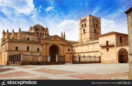 Zamora Cathedral in Spain by Via de la Plata way to Santiago
