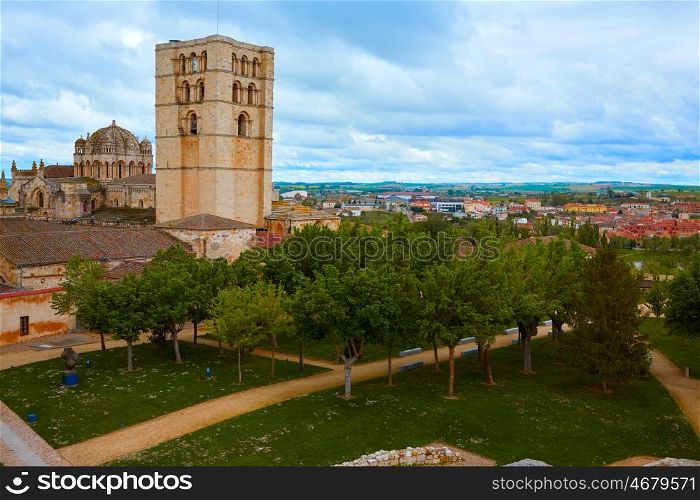 Zamora Cathedral in Spain by Via de la Plata way to Santiago