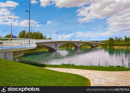 Zamora Poetas bridge over Duero river in Spain