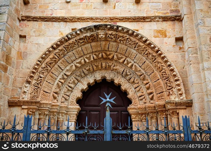 Zamora Santa Maria Magdalena church Spain by Via de la Plata way to Santiago