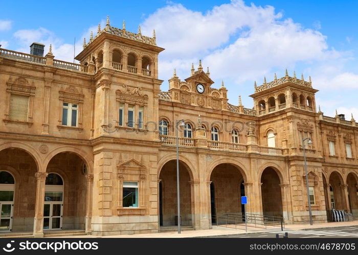 Zamora train station in Spain Via de la Plata