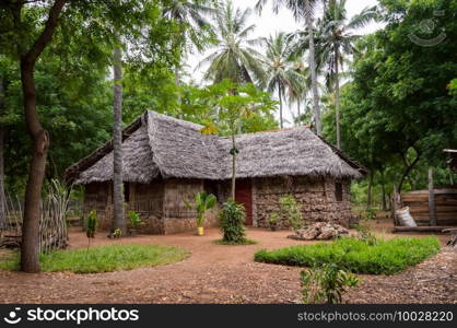 Zaramo style houses in the Watamu forest