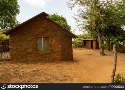 Zaramo style houses in the Watamu forest