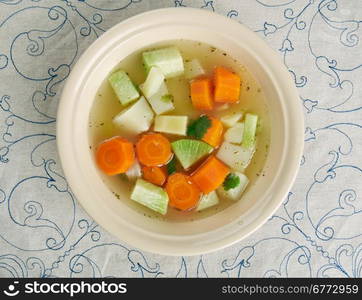 Zeytinyagl? Kereviz - vegetable stew with celery root.Turkish cuisine