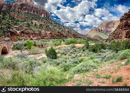 Zion Canyon National Park Utah