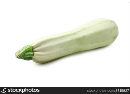 zucchini isolated on white background