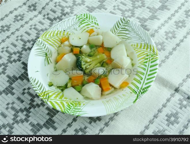 Zupa jarzynowa - Polish vegetable soup