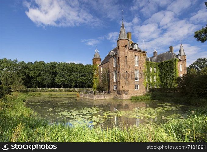 Zuylen Castle with its decorative garden is a Dutch castle at the village of Oud-Zuilen just north of the city of Utrecht. It is located along the river Vecht at the southern end of the Vechtstreek. Zuylen Castle near Utrecht